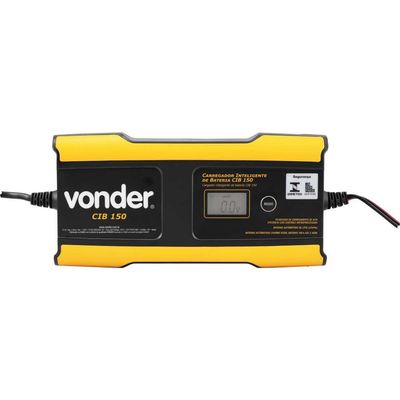 Carregador inteligente de bateria bivolt automático CIB 150 VONDER