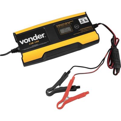 Carregador inteligente de bateria bivolt automático CIB 150 VONDER
