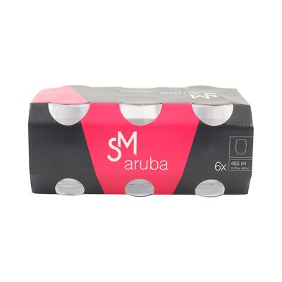 Jogo de Copos com 6 Peças 475ml Aruba Long Drink Nadir