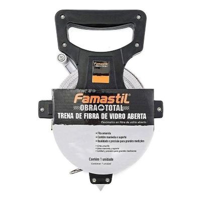Trena De Fibra De Vidro 50 M X 13 Mm Aberta Famastil