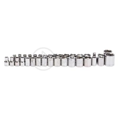 Kit Completo Jogo Chave Catraca Reversível Conjunto De Ferramentas Com 40 Soquetes De 1-4 E 3-8