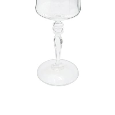Jogo de taças para água cristal ecológico Bohemia Grace 300ml 6 peças ouro rim