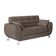 Sofá 2 Lugares Larissa Suede Castanho