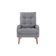 Poltrona Cadeira Descorativo Nantes Original Premium Boucle Cinza Matrix