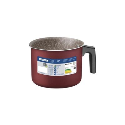 Fervedor Tramontina Em Alumínio Com Revestimento Interno E Externo Em Antiaderente Vermelho 14Cm 1,9