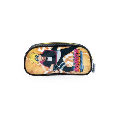 Estojo Escolar Masculino Boruto U / Amarelo