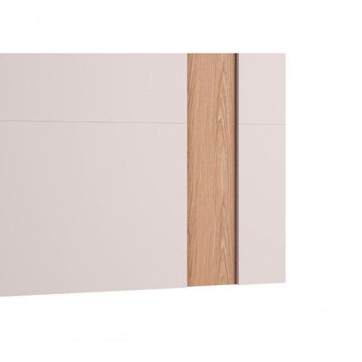 Painel Extensivel Para Ate 70 Polegadas Doha Off-white Matte Freijo