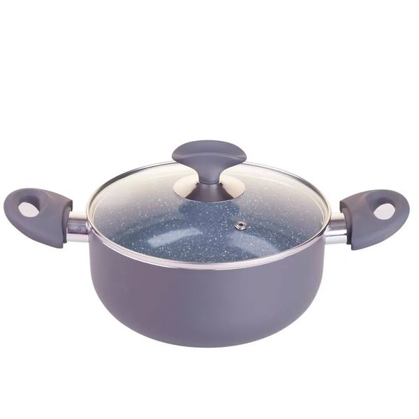 Caçarola de Cerâmica Cazza Cinza 20cm