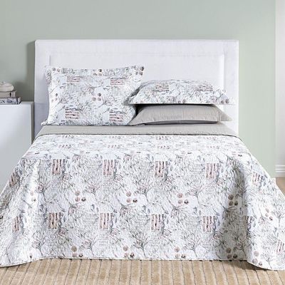 Cobre Leito Cotton Select Queen 03 Peças - Protea - Produto Queridinho!