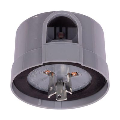 Relé Fotoelétrico Bivolt Cinza 3 Unidades Foxlux