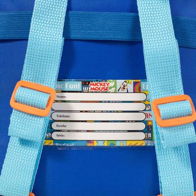 Lancheira Térmica Infantil Masculina Mickey Azul U / Azul