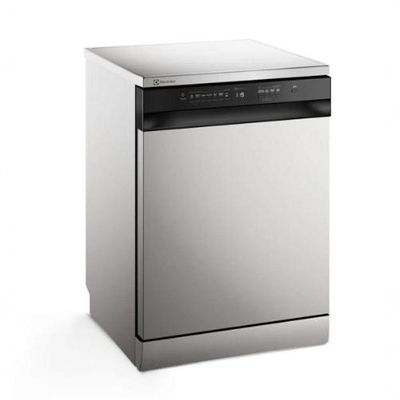 Lava-louça Electrolux 14 Serviços Inox Com Programa Lava E Seca 50' LS14E Inox 110V