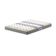 Colchão Queen Espuma D45 Guarda Costas Probel 20cm Branco/Cinza (158x198x20cm)