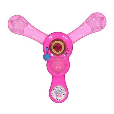 Brinquedo Microfone Infantil C- Pedestal Rosa - Fênix