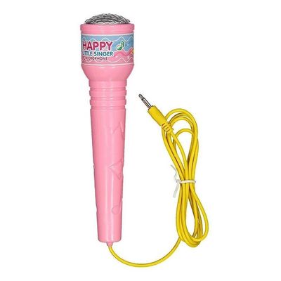 Brinquedo Microfone Infantil C- Pedestal Rosa - Fênix