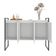 Buffet 3 Portas Rouxe Branco