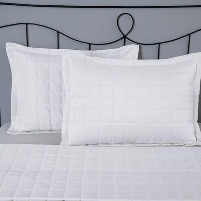 Porta Travesseiro Matelado Soft 1 Peça 70cm X 50cm 100% Poliéster - Branco
