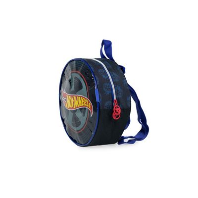 Lancheira Infantil Masculina Hot Wheels Premium Preta U / Preto