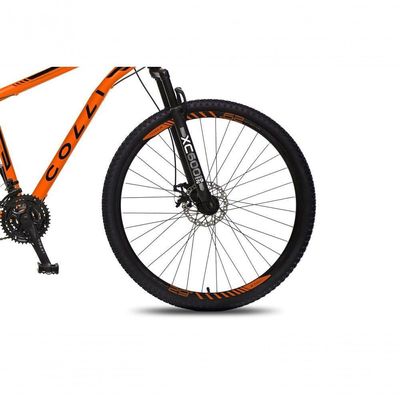 Bicicleta Athena Aro 29 Em Aço Com 21 Marchas Colli Laranja