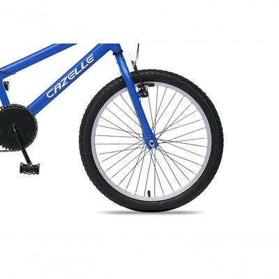 Bicicleta Cazelle Aro 20 Sem Marchas Freios V-brake Colli Azul
