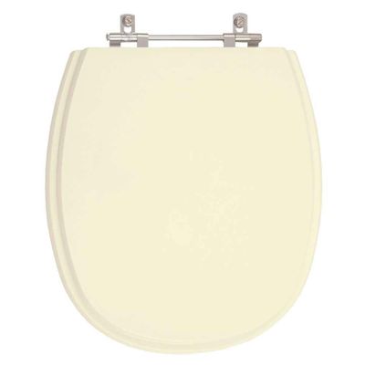 Tampa De Privada Em Mdf Loren One Bege Claro Para Vaso Lorenzetti