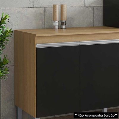 Tampo Para Balcão De Cozinha 100cm MDP Amêndoa