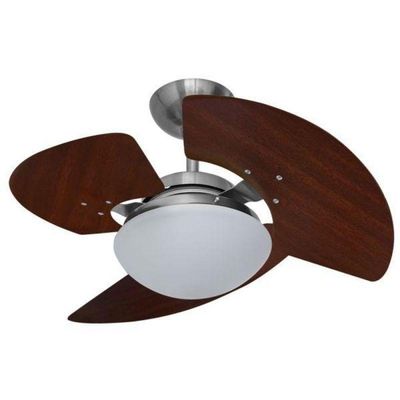 Ventilador Aventador Stilo Aço Escovado 110v 3 Pás