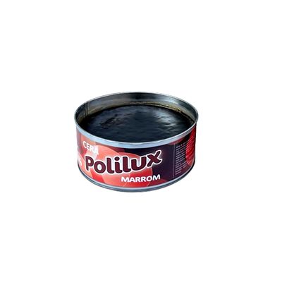 Cera Pastosa Polilux Para Móveis Madeira Lata Marrom 400g