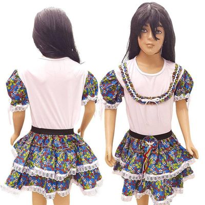 Fantasia Festa Junina Infantil Divino Espírito Santo Tamanho G