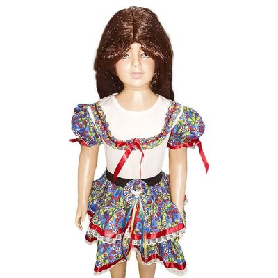 Fantasia Festa Junina Infantil Divino Espírito Santo Tamanho G