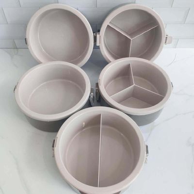 Cj 5 Marmitas Térmicas 25 Pratos Térmicos 1,8L Cappuccino Simonaggio Treviso