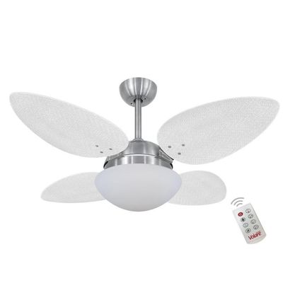 Ventilador Volare P Palmae Branco 110V E Controle Remoto