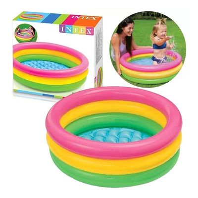 Piscina Inflável Infantil 68 Litros Redonda Bebê - Intex