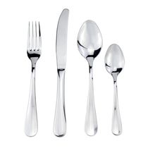 Faqueiro em aço inox Fracalanza Liso 3mm 24 peças - 28271