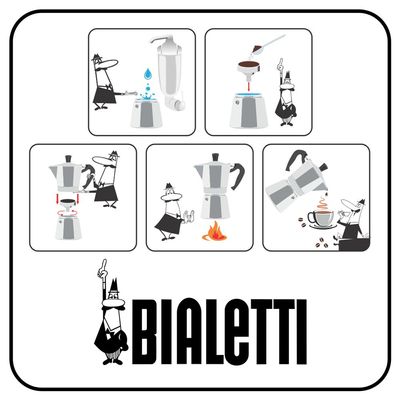 Cafeteira moka express em alumínio Bialetti 6 xícaras 300ml vermelha