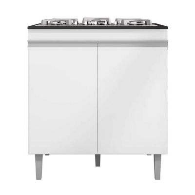 Balcão De Cozinha 2 Portas Cambrigde Branco