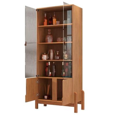 Conjunto De Cristaleira E Buffet Maricá Cedro