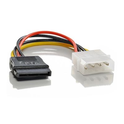Kit Cabo Adaptador De Força Sata+ Cabo De Dados Sata