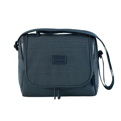 Lancheira Escolar Feminina Crinkle Chic Azul Escuro U / Azul