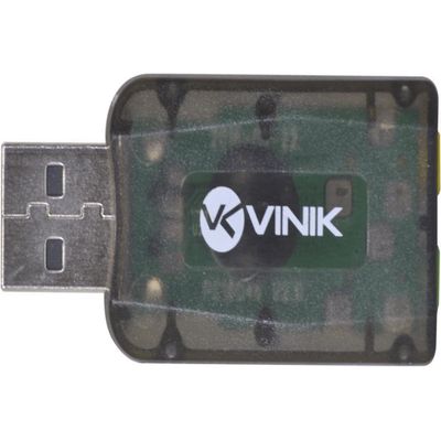 Adaptador Placa De Som Usb 5.1 Canais Virtual Ausb51