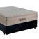 Cama Box Casal Sintético Cremil + Colchão Molas Ensacadas Airprime 138cm Preto
