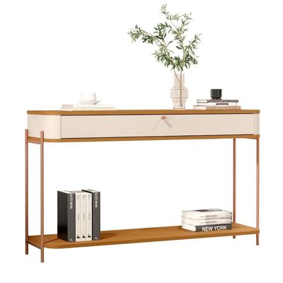 Aparador Nova Orleans Off White Nature Bronze