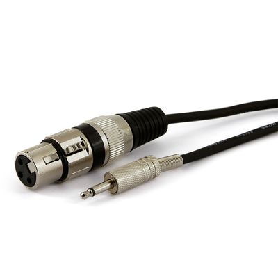 Cabo P2 Mono para XLR Femea - 10 Metros