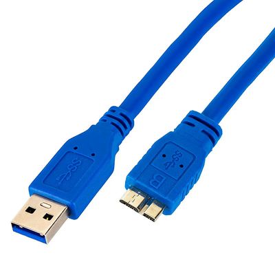 Cabo USB A para Micro B 3.0 Superspeed 5Gbps - 3 Metros