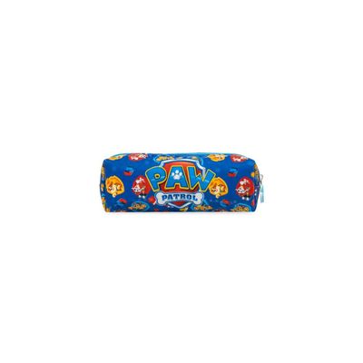 Estojo Escolar Masculino Patrulha Canina Chase e Equipe Azul U / Azul