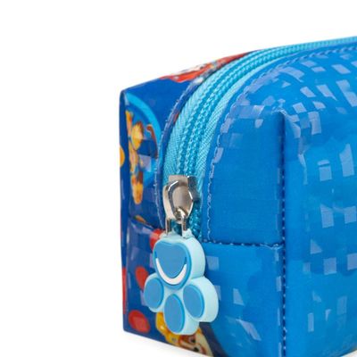 Estojo Escolar Masculino Patrulha Canina Chase e Equipe Azul U / Azul