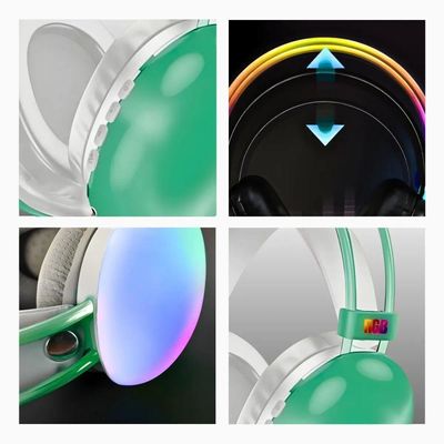 Fone De Ouvido Sem Fio Bluetooth V5.3 Com Led - Verde