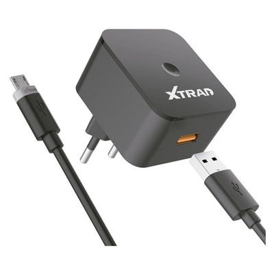 Cabo Com Fonte Carregador Turbo Micro Usb V8 Alta Qualidade