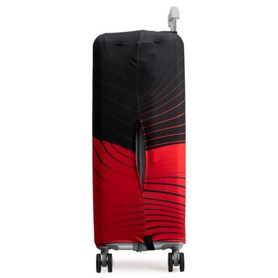 Capa de Mala Grande Flamengo Rubro Negro Oficial Preto e Vermelha G / Preto-vermelho