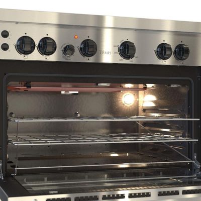 Fogão De Embutir Venax 5 Bocas Temis Gas Glp Inox 220V